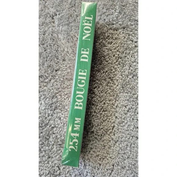 vintage 2 new in‎ box snowflake 12 " candles of Santa figure never opened - Picture 5 of 5